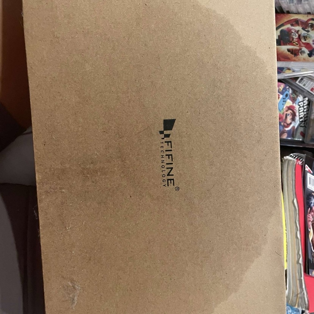 Black podcast Microphone